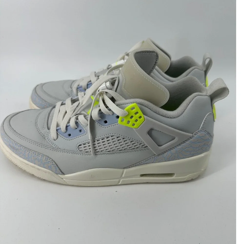 Jordan Spizike Low Wolf Grey Volt Mens Basketball Shoes IB4464-025 Size 10.5